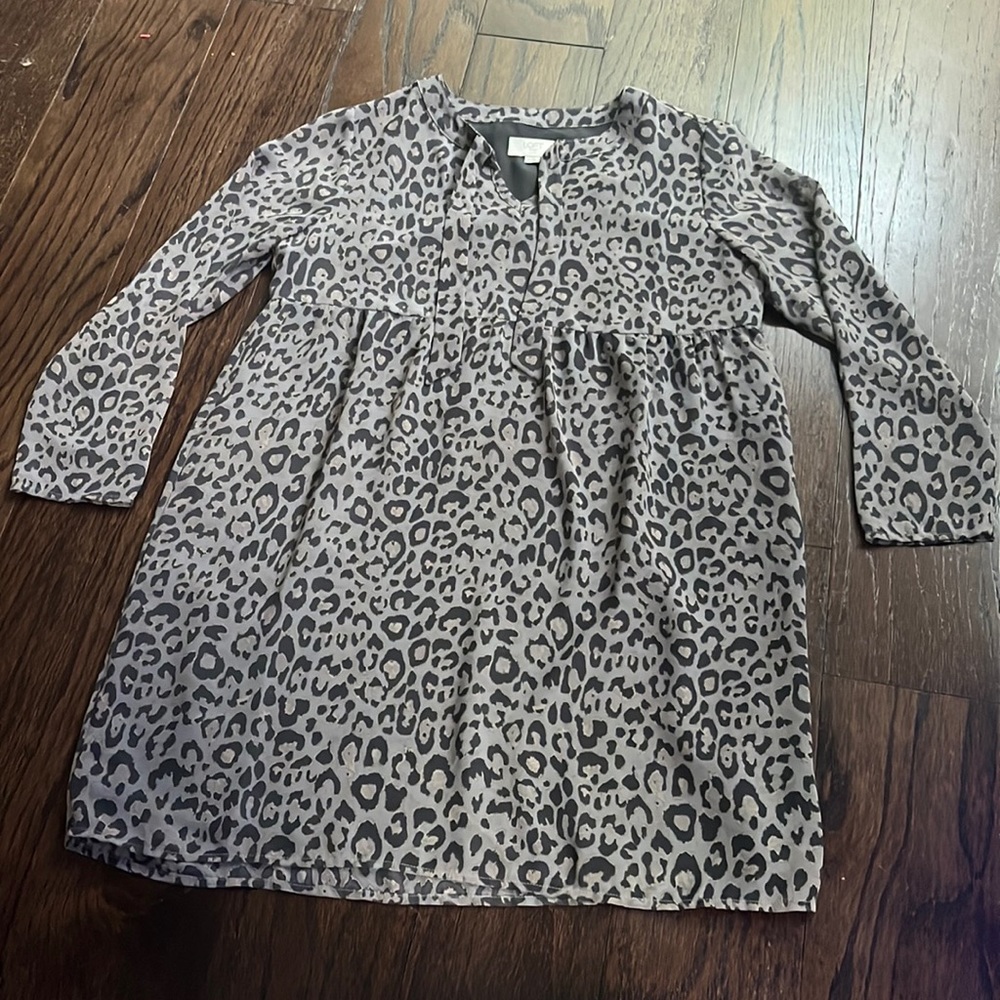 Animal Print Loft Dress